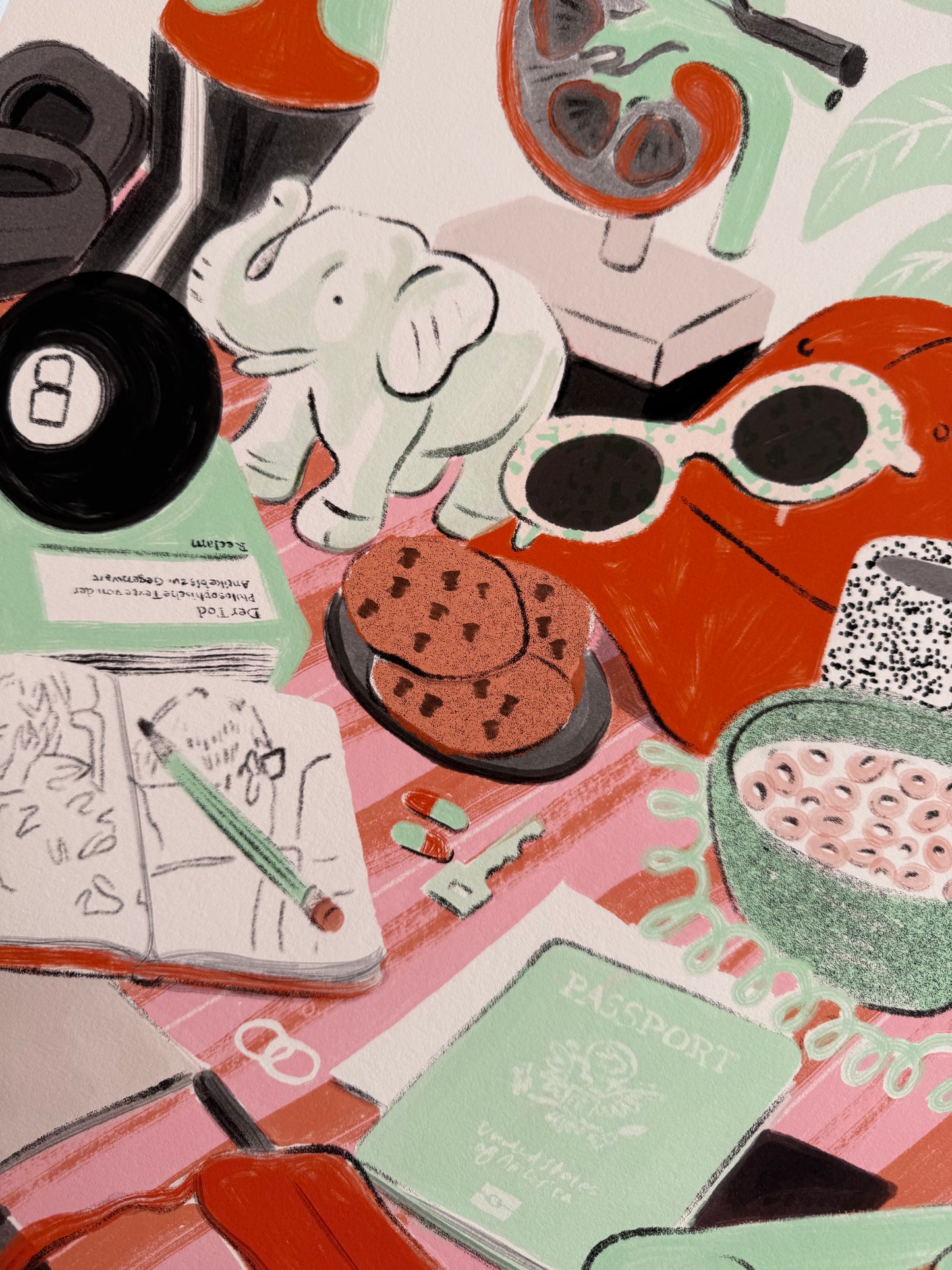 Things That Get Me By Giclée Art Print